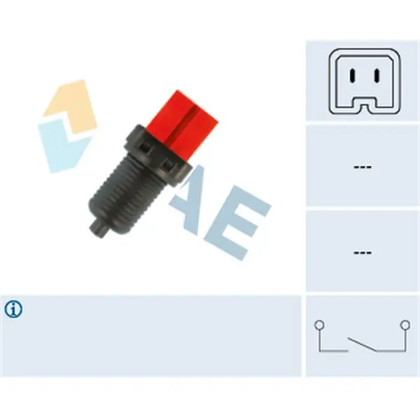 Interruptor luces freno FAE 24885 Auténtico
