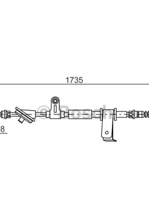 Súper Precio Cable de accionamiento, freno de estacionamiento BOSCH 1987477112