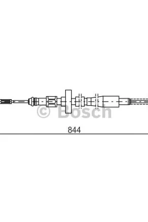 Mayoreo Cable de accionamiento, freno de estacionamiento BOSCH 1987477171