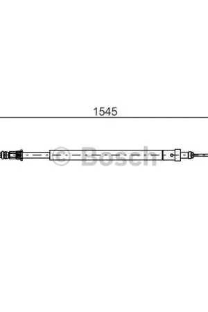 Últimas Unidades Cable de accionamiento, freno de estacionamiento BOSCH 1987477583