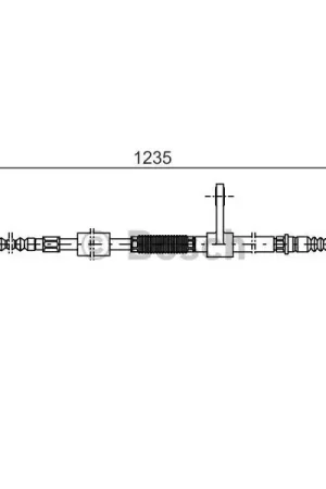 Rebajas Cable de accionamiento, freno de estacionamiento BOSCH 1987477831
