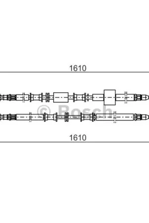 Última Oportunidad Cable de accionamiento, freno de estacionamiento BOSCH 1987477936