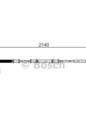 A Buen Precio Cable de accionamiento, freno de estacionamiento BOSCH 1987482288
