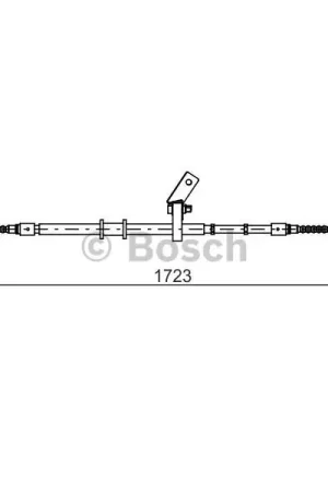 Cable de accionamiento, freno de estacionamiento BOSCH 1987482268 Entrega Rápida