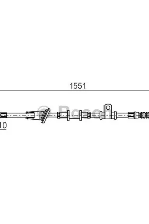 Oferta Cable de accionamiento, freno de estacionamiento BOSCH 1987482400
