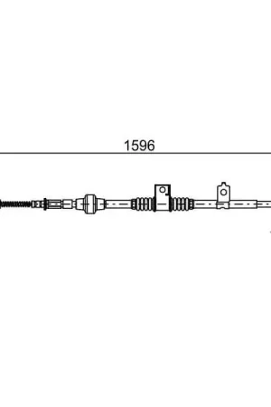 Cable de accionamiento, freno de estacionamiento BOSCH 1987482520 Stock Limitado