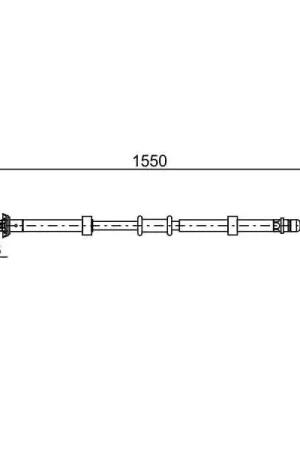 Popular Cable de accionamiento, freno de estacionamiento BOSCH 1987482527