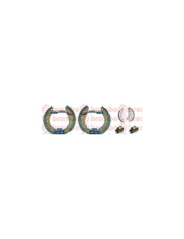 Solo Hoy KIT & FIT K 24 007 BREMBO - FORD ESCORT Mk IV (GAF, AWF, ABFT) - Eje trasero