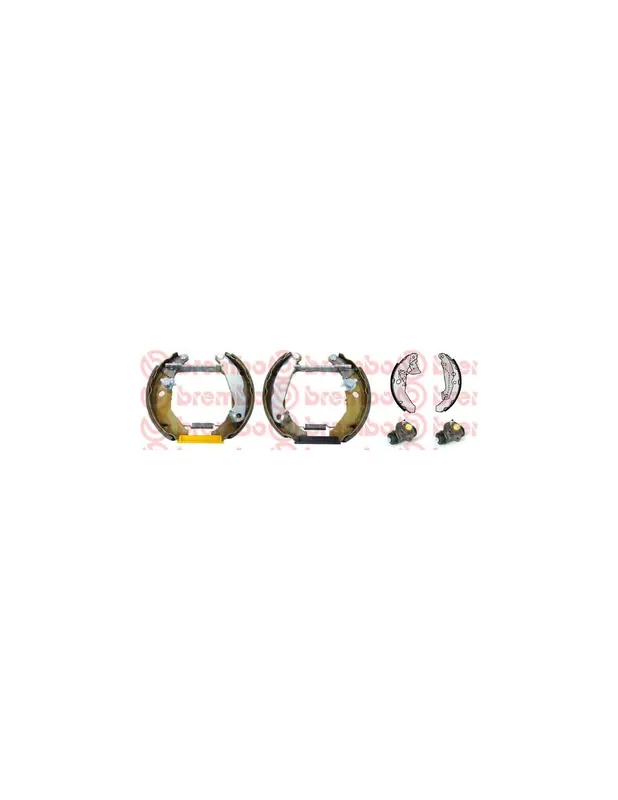 Garantía Incluida KIT & FIT K 24 027 BREMBO - FORD FIESTA Mk III (GFJ) - Eje trasero