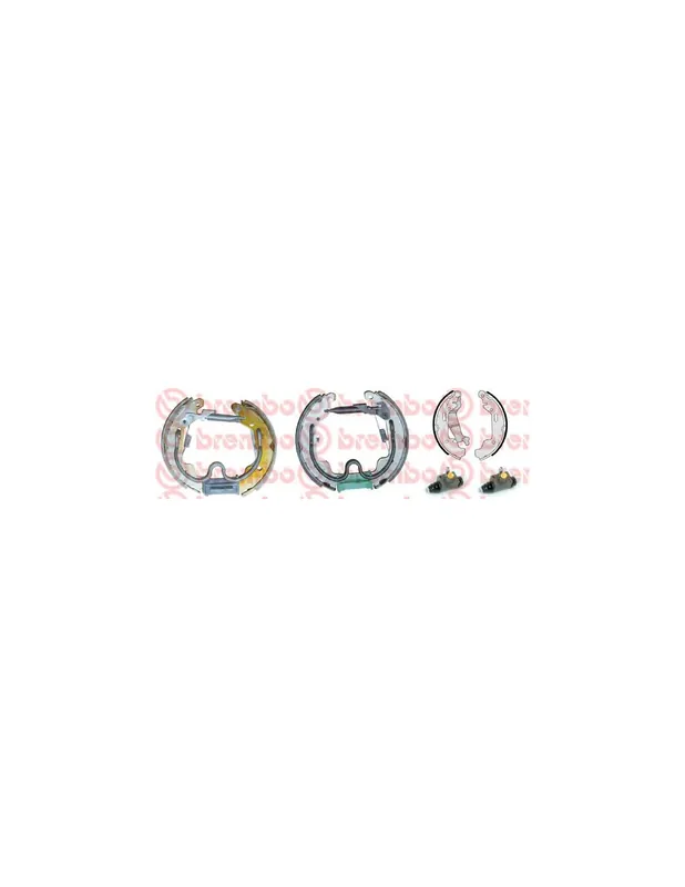 KIT & FIT K 59 040 BREMBO - OPEL AGILA (A) (H00) - Eje trasero Devolución Gratuita