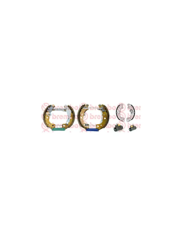 Original KIT & FIT K 61 055 BREMBO - PEUGEOT 106 Mk II (1) - Eje trasero