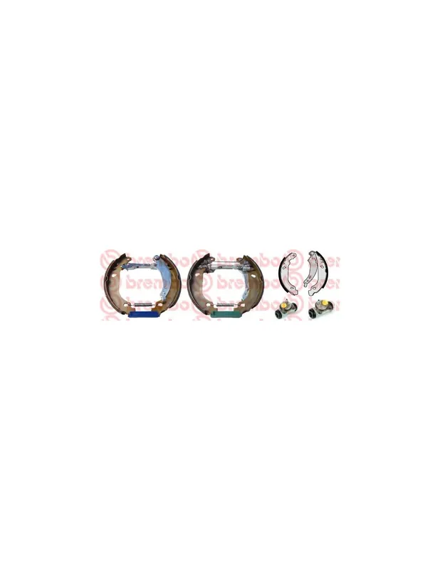 Mayoreo KIT & FIT K 61 074 BREMBO - PEUGEOT 206 Fastback (2A/C) - Eje trasero
