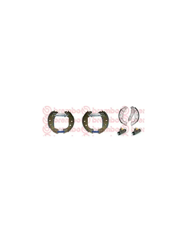 Original KIT & FIT K 61 062 BREMBO - PEUGEOT 306 Descapotable (7D, N3, N5) - Eje trasero