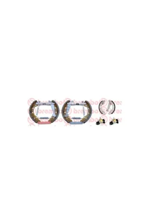 Auténtico KIT & FIT K 85 038 BREMBO - VW POLO Furgón (6NF) - Eje trasero