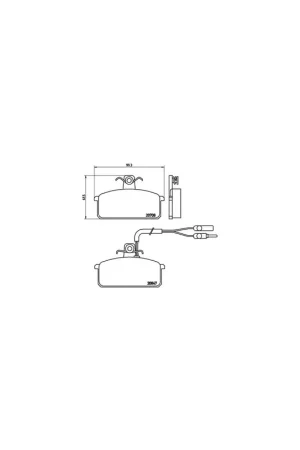 Promoción PASTILLA DE FRENO P23019 BREMBO - SEAT RONDA (022A) - Eje delantero