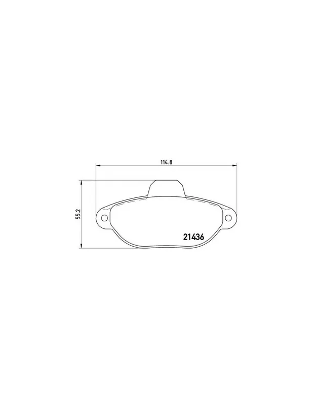 Precio De Oferta PASTILLA DE FRENO P23060 BREMBO - FIAT PUNTO Van (176L) - Eje delantero