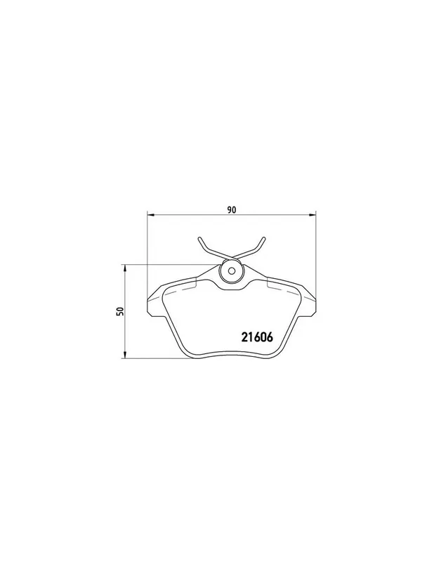 Devolución Gratuita PASTILLA DE FRENO P23067 BREMBO - ALFA ROMEO 156 Sportwagon (932) - Eje trasero