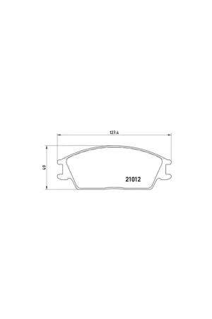 Promoción PASTILLA DE FRENO P30001 BREMBO - HONDA ACCORD Mk II Fastback (AC, AD) - Eje delantero
