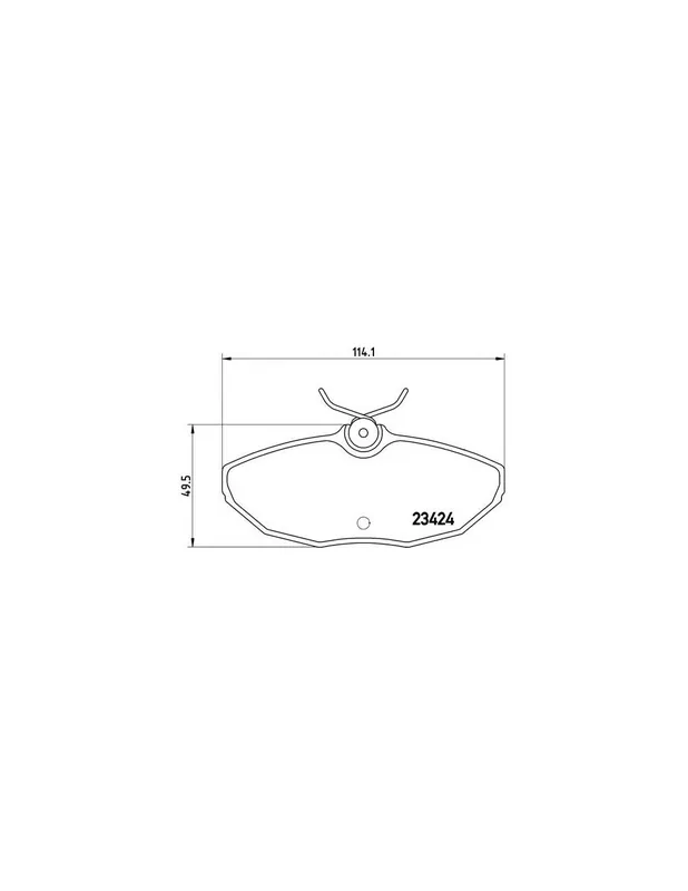 PASTILLA DE FRENO P36013 BREMBO - JAGUAR S-TYPE Sedán (CCX) - Eje trasero Garantía De Devolución De Dinero