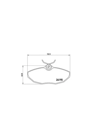 Tendencia PASTILLA DE FRENO P36015 BREMBO - JAGUAR S-TYPE Sedán (CCX) - Eje trasero