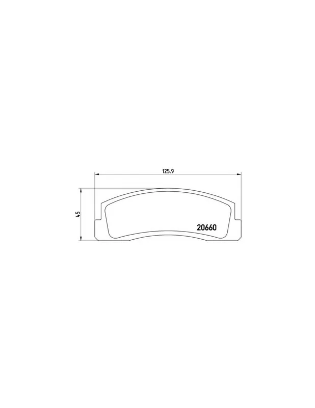Garantía Incluida PASTILLA DE FRENO P41002 BREMBO - LADA NADESCHDA (2120) - Eje delantero