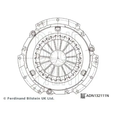 Plato de presión del embrague BLUEPRINT ADN132111N Envío Exprés