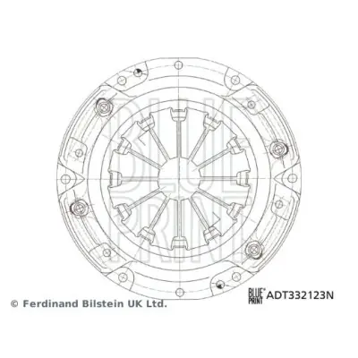 Plato de presión del embrague BLUEPRINT ADT332123N Mejor Precio