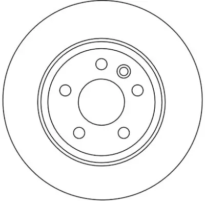 Última Oportunidad Juego de discos de freno TRW DF4208 TRW DF4208