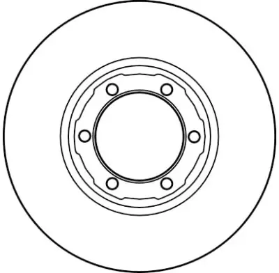 Última Oportunidad Juego de discos de freno TRW DF1416 TRW DF1416