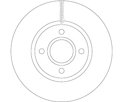 Juego de discos de freno TRW DF6509 TRW DF6509 Certificado