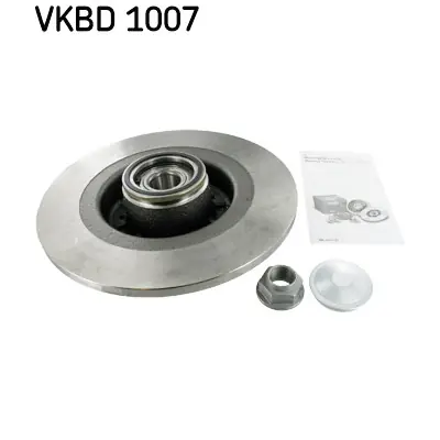 Juego de 2 discos de freno SKF VKBD 1007 Exclusivo