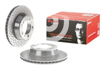 Última Oportunidad Juego de discos de freno COATED DISC LINE BREMBO 09.6665.11