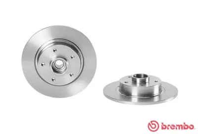 Certificado Juego de 2 discos de freno BEARING DISC LINE BREMBO 08.B397.17