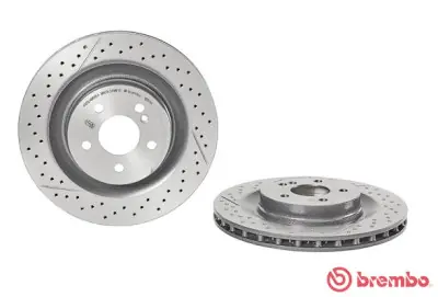 Juego de Discos de freno COATED DISC LINE BREMBO 09.9257.41 Popular