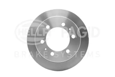 Disco de freno HELLA 8DD 355 112-001 Popular