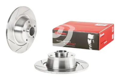 Entrega Rápida Juego de Discos de freno BREMBO 08.A753.47