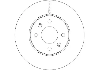 Directo De Fábrica Juego de 2 discos de freno TRW DF6794 TRW DF6794