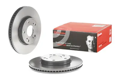 Juego de discos de freno BREMBO 09.C312.21 Auténtico