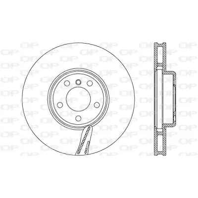 Envío Inmediato Disco de freno OPEN PARTS BDR2745.20