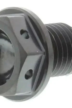 Profesional Tornillo de vaciado de aceite Pro Bolt M12x1.50 15mm Titanio Negro