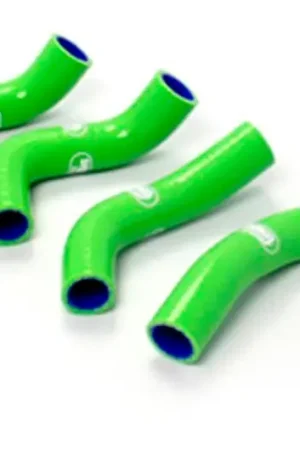 Oferta De Temporada Kit de manguitos de radiador de agua Samco Silicona Verde | Kawasaki ER6 N / F