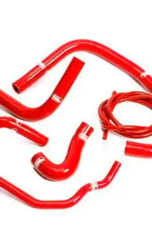 Kit de manguitos de radiador de agua Samco Silicona Rojo | Ducati 748 S / SP / SPS / Biposto 1995-2003 De Moda