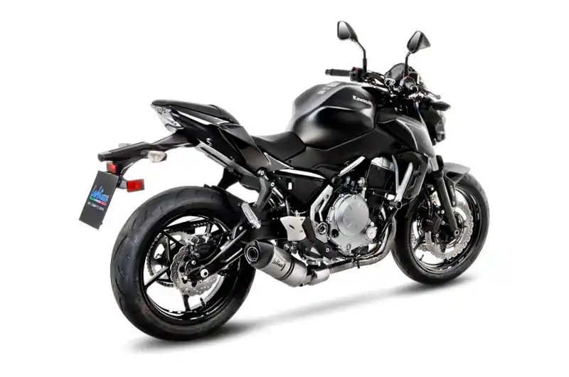 Pedido Al Por Mayor Linea de escape completa Leovince LV One Evo Inox Catalizado Homologado | Kawasaki Ninja 650 K 2017-2019 / Z 650 H 2017-2019