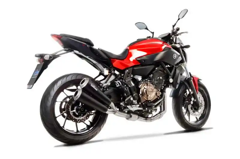 Auténtico Linea de escape completa Leovince GP Duals Inox Catalizado | Yamaha MT-07 700 2014-2016 / MT-07 700 A 2014-2019
