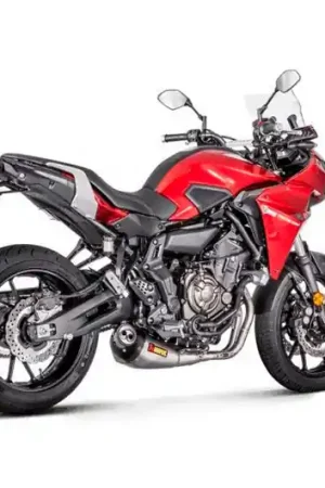 Linea de escape completa Akrapovic Racing Line Inox & Titanio | Yamaha MT-07 Tracer 2016-2017 Económico