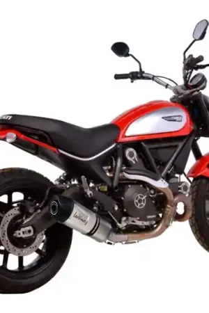 Silenciador de escape Leovince LV One Evo Inox / Carbono | Ducati Scrambler 800 2015-2017 Pedido Al Por Mayor