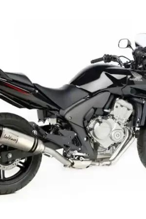 Silenciador de escape Leovince LV One Evo Inox / Carbono Homologado | Honda CBF 600 N / CBF 600 NA ... Hecho A Mano