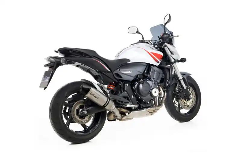 Premium Silenciador de escape Leovince LV One Evo Inox / Carbono | Honda CB 600 F HOrnet 2007-2013