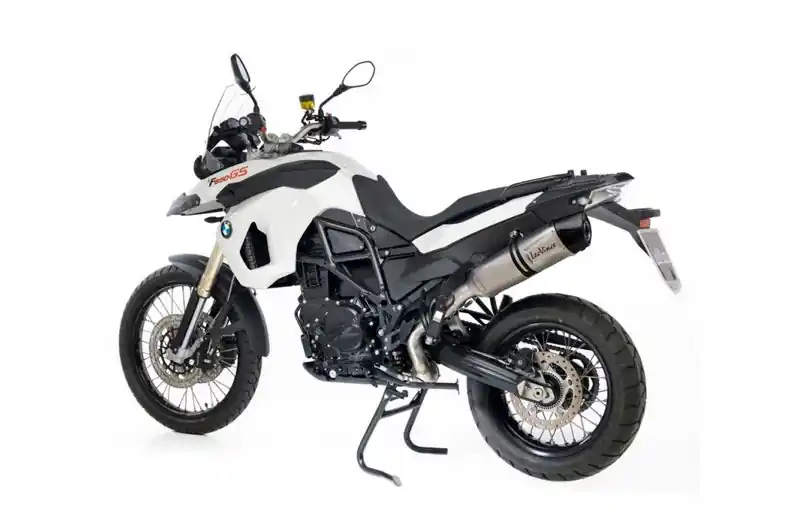 Solo Por Tiempo Limitado Silenciador de escape Leovince LV One Evo Inox / Carbono Homologado | BMW F 800 800 GS / F 650 800 GS ...