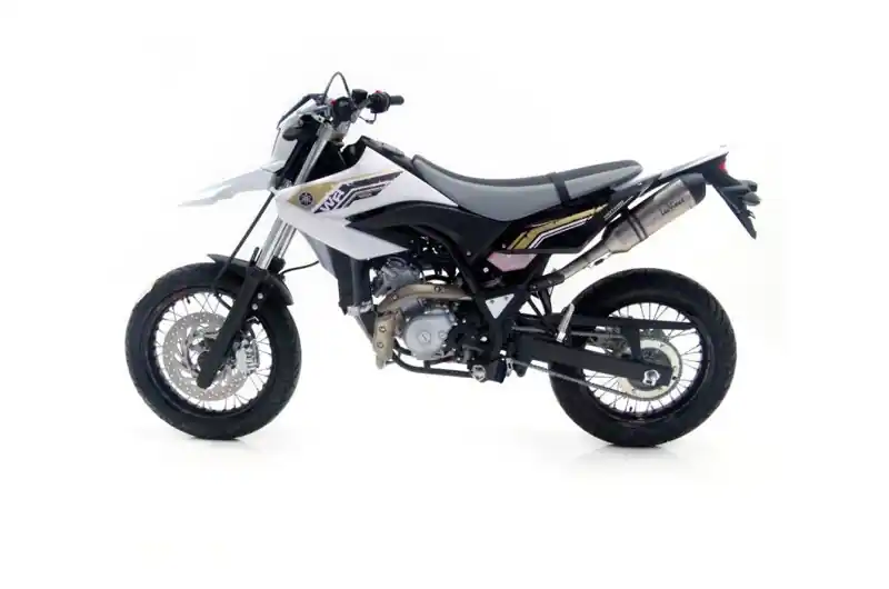 Envío Internacional Silenciador de escape Leovince LV One Inox Homologado | Yamaha WR 125 X 2009-2017 / WR 125 R 2009-2017